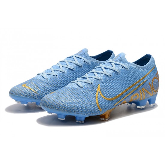 Kopačky Nike Mercurial Vapor 13 Elite FG Modrý Zlato 39-45