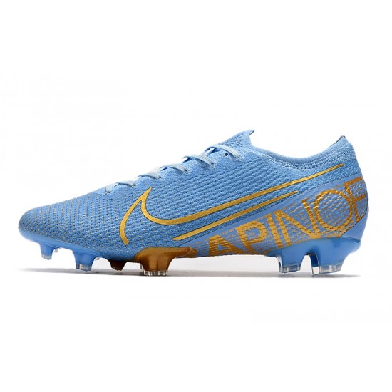 Kopačky Nike Mercurial Vapor 13 Elite FG Modrý Zlato 39-45