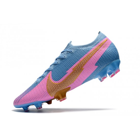 Kopačky Nike Mercurial Vapor 13 Elite FG Modrý Růžový Zlato 39-45