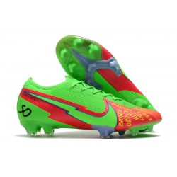 Kopačky Nike Mercurial Vapor 13 Elite FG Zelená Červené Modrý 39-45