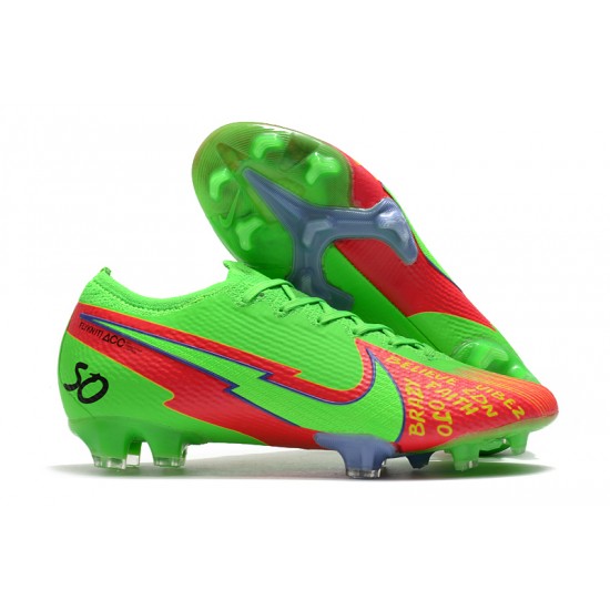 Kopačky Nike Mercurial Vapor 13 Elite FG Zelená Červené Modrý 39-45