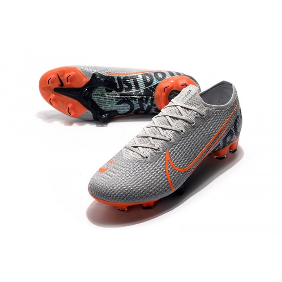 Kopačky Nike Mercurial Vapor 13 Elite FG Šedá oranžový 39-45