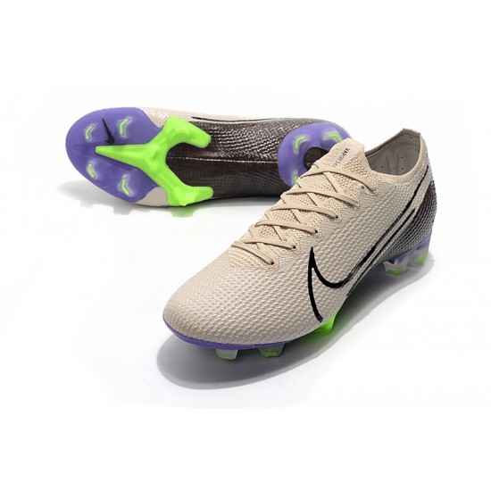 Kopačky Nike Mercurial Vapor 13 Elite FG Khaki Černá 39-45