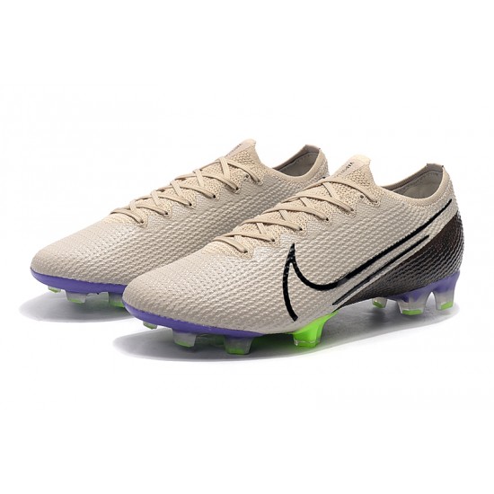 Kopačky Nike Mercurial Vapor 13 Elite FG Khaki Černá 39-45