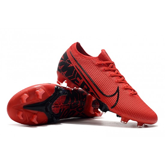 Kopačky Nike Mercurial Vapor 13 Elite FG Červené Černá 39-45