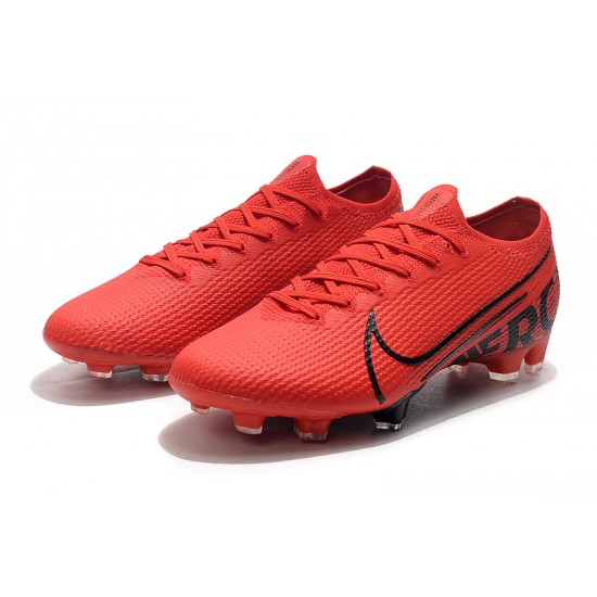 Kopačky Nike Mercurial Vapor 13 Elite FG Červené Černá 39-45