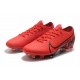 Kopačky Nike Mercurial Vapor 13 Elite FG Červené Černá 39-45