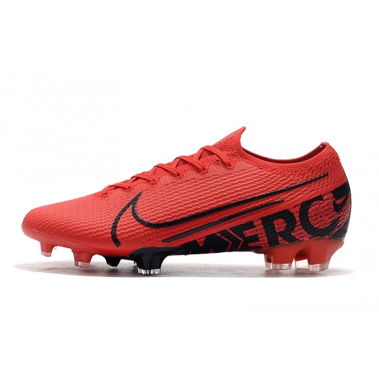 Kopačky Nike Mercurial Vapor 13 Elite FG Červené Černá 39-45