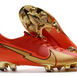 Kopačky Nike Mercurial Vapor 13 Elite FG Červené Zlato 39-45