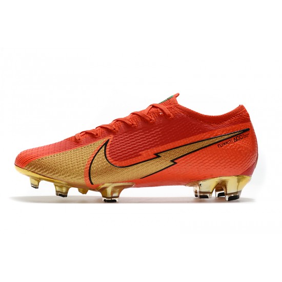 Kopačky Nike Mercurial Vapor 13 Elite FG Červené Zlato 39-45