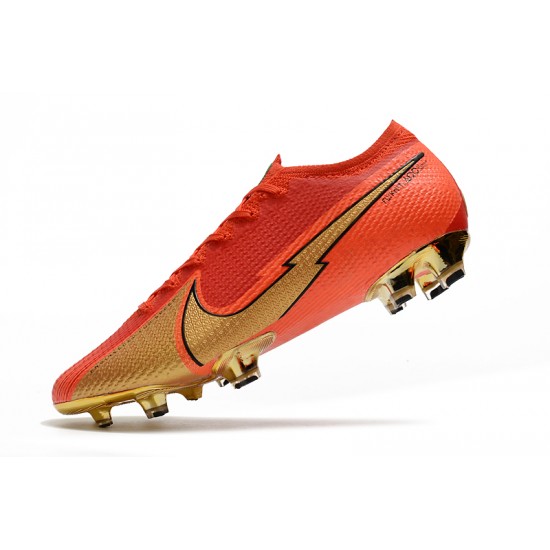 Kopačky Nike Mercurial Vapor 13 Elite FG Červené Zlato 39-45