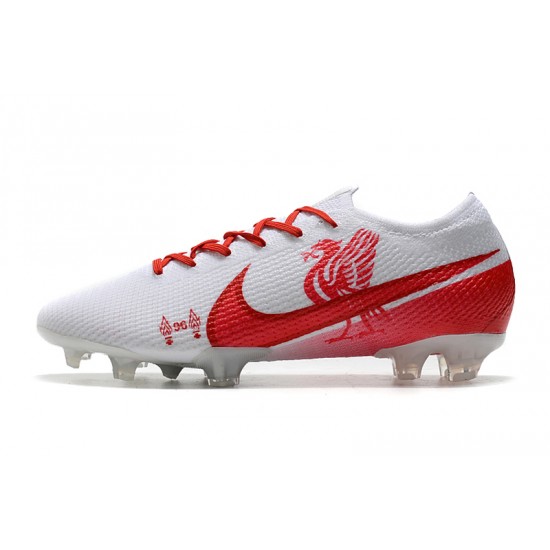 Kopačky Nike Mercurial Vapor 13 Elite FG Červené Bílá 39-45