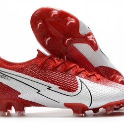 Kopačky Nike Mercurial Vapor 13 Elite FG Červené Bílá Černá 39-45