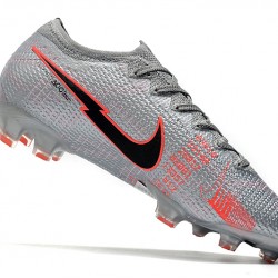 Kopačky Nike Mercurial Vapor 13 Elite FG Stříbro Červené 39-45