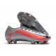 Kopačky Nike Mercurial Vapor 13 Elite FG Stříbro Červené 39-45