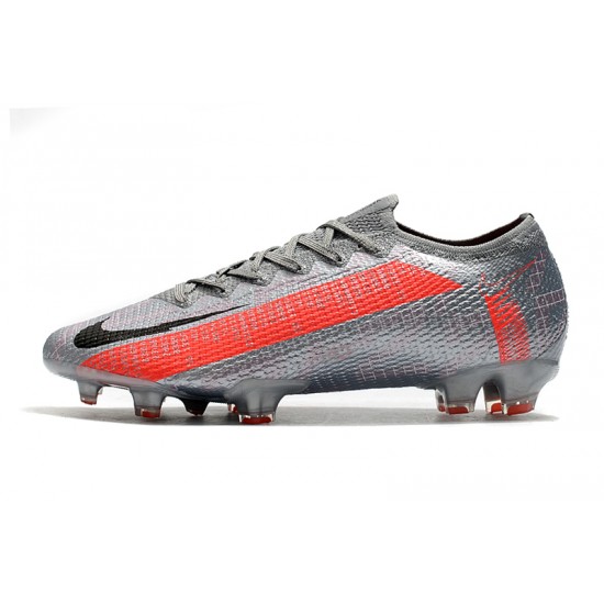 Kopačky Nike Mercurial Vapor 13 Elite FG Stříbro Červené 39-45