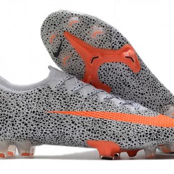 Kopačky Nike Mercurial Vapor 13 Elite FG Bílá Černá oranžový 39-45