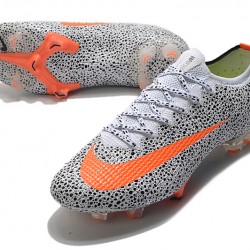 Kopačky Nike Mercurial Vapor 13 Elite FG Bílá Černá oranžový 39-45
