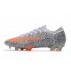 Kopačky Nike Mercurial Vapor 13 Elite FG Bílá Černá oranžový 39-45