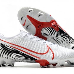 Kopačky Nike Mercurial Vapor 13 Elite FG Bílá Černá Červené 39-45