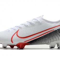 Kopačky Nike Mercurial Vapor 13 Elite FG Bílá Černá Červené 39-45