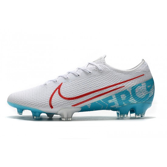 Kopačky Nike Mercurial Vapor 13 Elite FG Bílá Modrý Červené 39-45