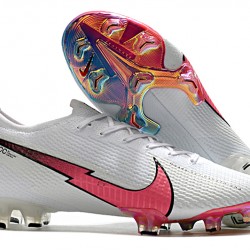 Kopačky Nike Mercurial Vapor 13 Elite FG Bílá Růžový Modrý 39-45