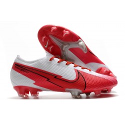 Kopačky Nike Mercurial Vapor 13 Elite FG Bílá Červené Černá 39-45