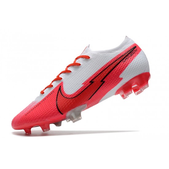 Kopačky Nike Mercurial Vapor 13 Elite FG Bílá Červené Černá 39-45