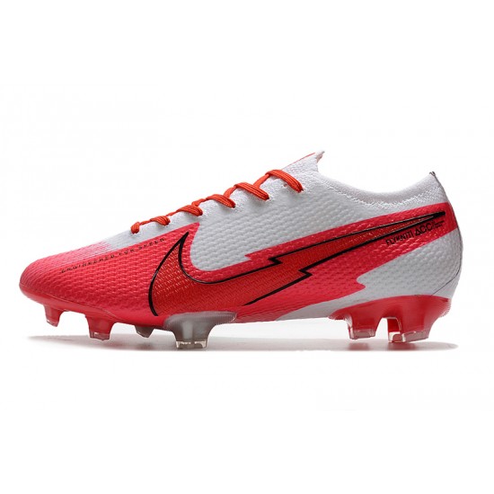 Kopačky Nike Mercurial Vapor 13 Elite FG Bílá Červené Černá 39-45