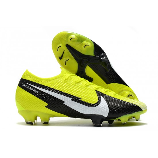 Kopačky Nike Mercurial Vapor 13 Elite FG Žlutá Černá Bílá 39-45