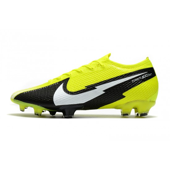 Kopačky Nike Mercurial Vapor 13 Elite FG Žlutá Černá Bílá 39-45