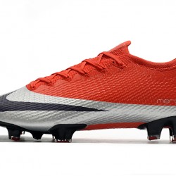 Kopačky Nike Mercurial Vapor 13 Elite FG Červené Stříbro Nachový 39-45
