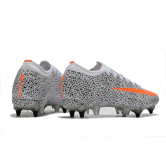 Kopačky Nike Mercurial Vapor 13 Elite SG-PRO AC Černá Bílá oranžový 39-45