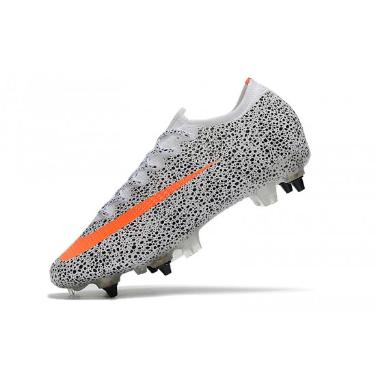 Kopačky Nike Mercurial Vapor 13 Elite SG-PRO AC Černá Bílá oranžový 39-45