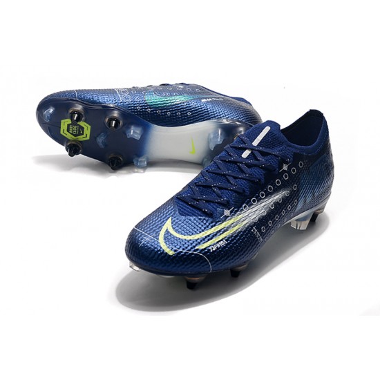 Kopačky Nike Mercurial Vapor 13 Elite SG-PRO AC Modrý Zelená 39-45