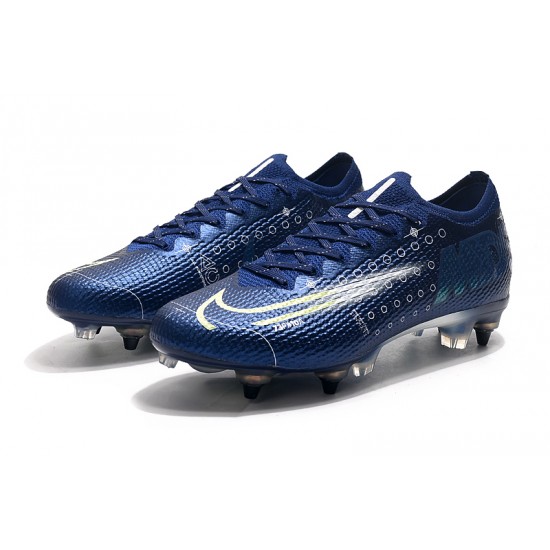 Kopačky Nike Mercurial Vapor 13 Elite SG-PRO AC Modrý Zelená 39-45