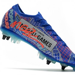 Kopačky Nike Mercurial Vapor 13 Elite SG-PRO AC Modrý oranžový Bílá 39-45