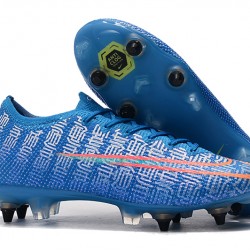 Kopačky Nike Mercurial Vapor 13 Elite SG-PRO AC Modrý Bílá oranžový 39-45