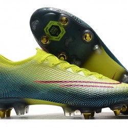 Kopačky Nike Mercurial Vapor 13 Elite SG-PRO AC Zelená Modrý oranžový 39-45