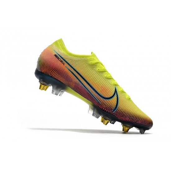 Kopačky Nike Mercurial Vapor 13 Elite SG-PRO AC Zelená Modrý oranžový 39-45