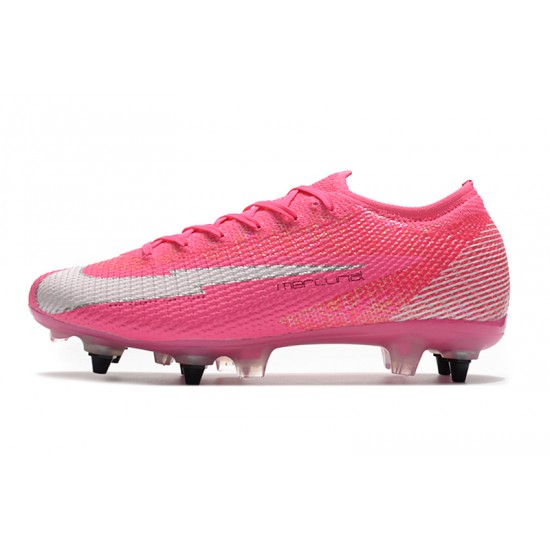 Kopačky Nike Mercurial Vapor 13 Elite SG-PRO AC Růžový Stříbro 39-45