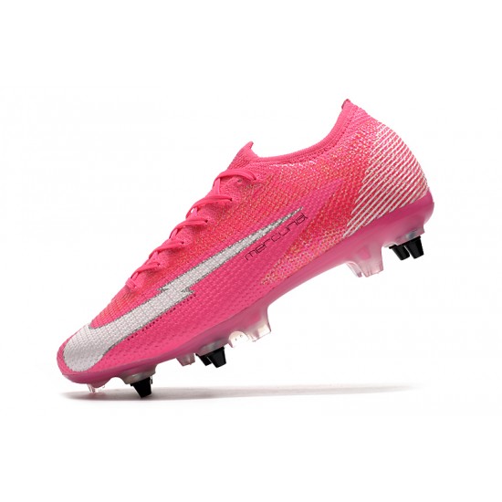 Kopačky Nike Mercurial Vapor 13 Elite SG-PRO AC Růžový Stříbro 39-45