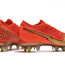 Kopačky Nike Mercurial Vapor 13 Elite SG-PRO AC Červené Zlato 39-45
