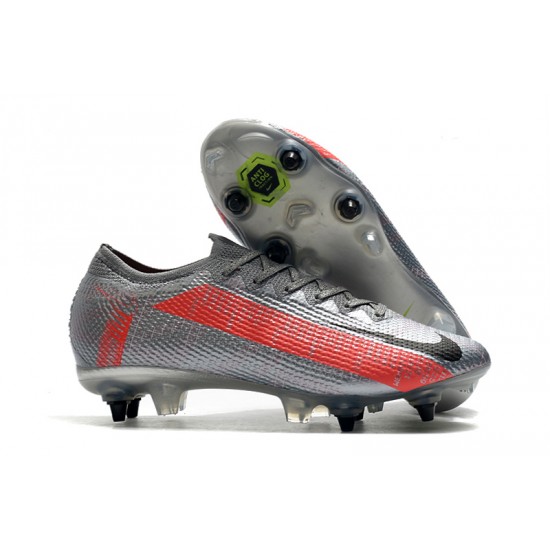 Kopačky Nike Mercurial Vapor 13 Elite SG-PRO AC Stříbro Červené 39-45