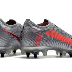 Kopačky Nike Mercurial Vapor 13 Elite SG-PRO AC Stříbro Červené 39-45
