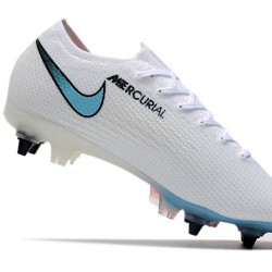 Kopačky Nike Mercurial Vapor 13 Elite SG-PRO AC Bílá Růžový Modrý 39-45