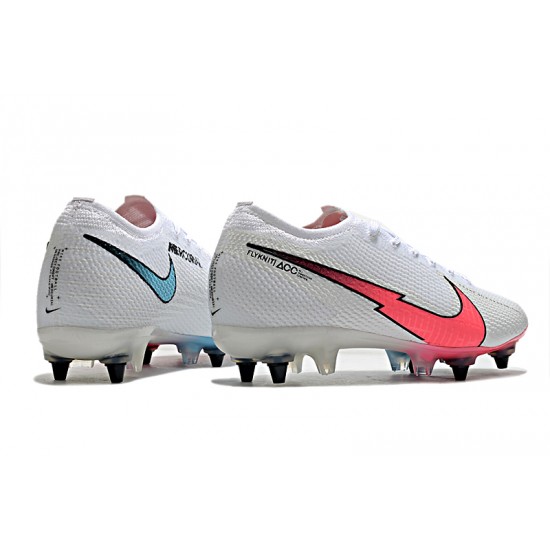 Kopačky Nike Mercurial Vapor 13 Elite SG-PRO AC Bílá Růžový Modrý 39-45