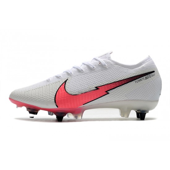 Kopačky Nike Mercurial Vapor 13 Elite SG-PRO AC Bílá Růžový Modrý 39-45