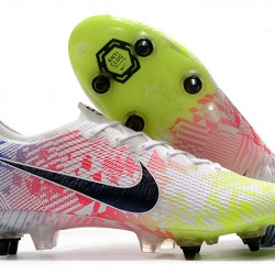 Kopačky Nike Mercurial Vapor 13 Elite SG-PRO AC Bílá Rainbow Černá 39-45
